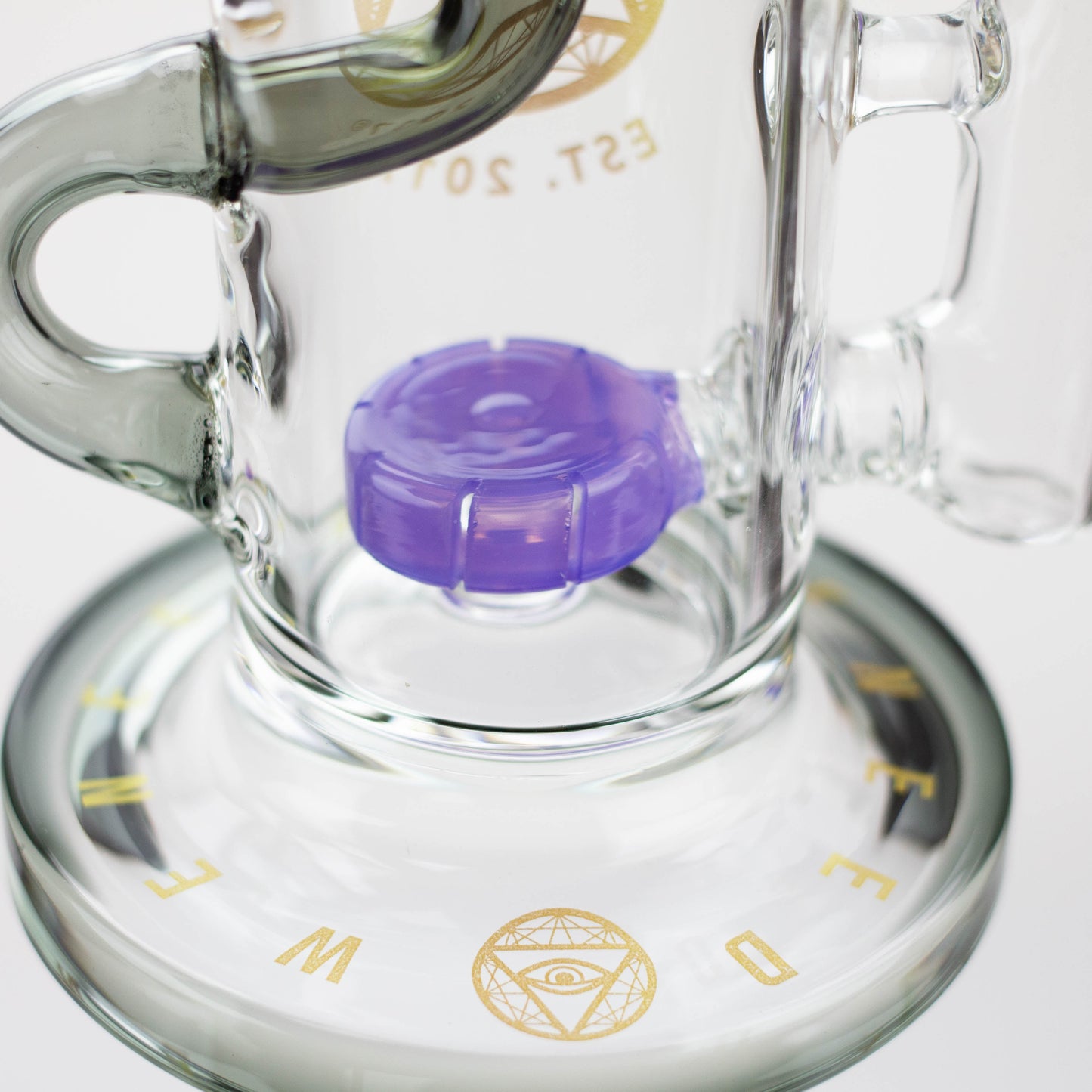 WENEED®-8.5" Weneed Milky Way Recycler Rig_12