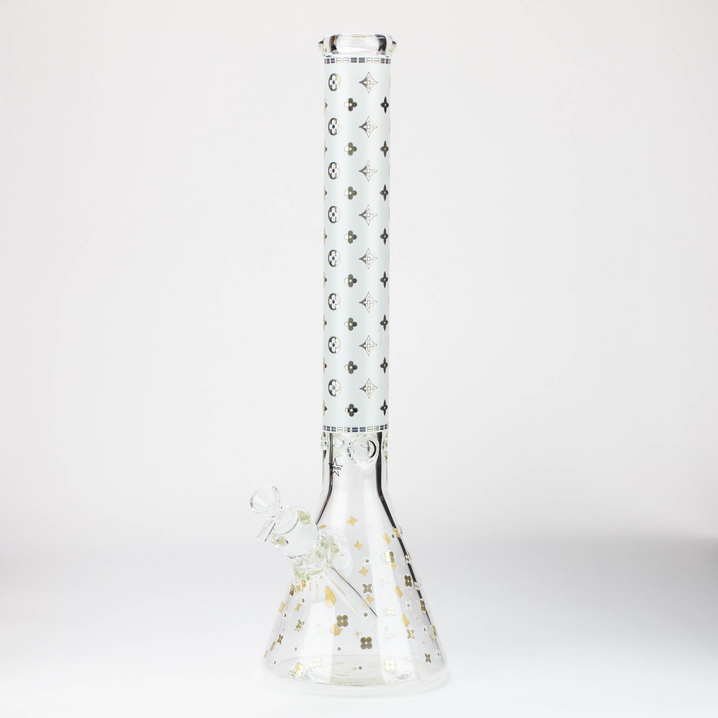 20" Luxury Patterned 9 mm glass water bong [GBT2103]_10