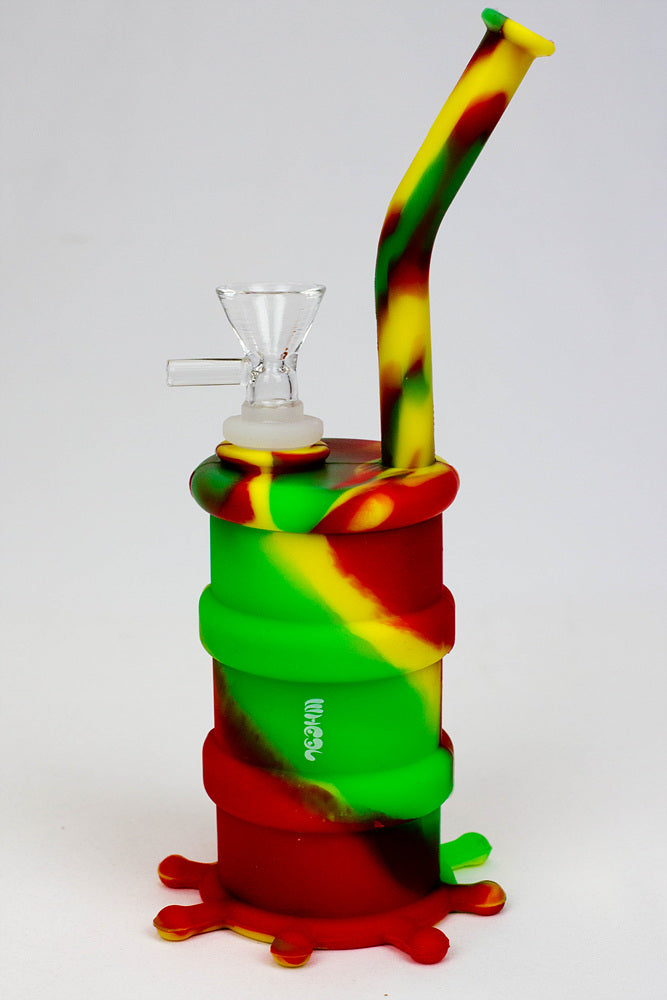 8" silicone detachable bubbler_11