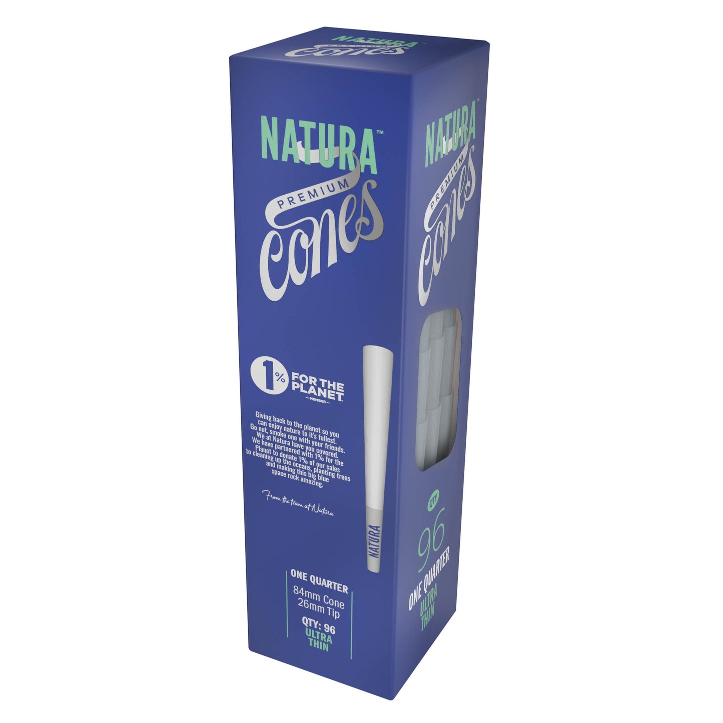 Natura –  White Ultra Thin Pre-Rolled Paper Mini Tower_6